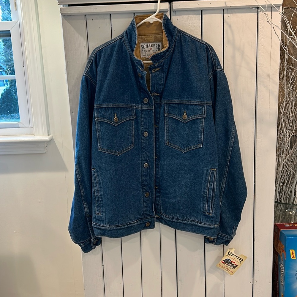Shaefer rancher's fleece-lined jacket.